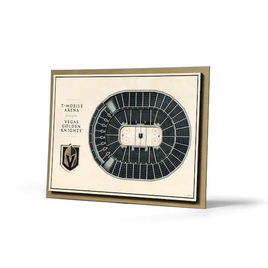 NHL 5-Layer StadiumView Wall Art By Youthefan in Vegas Golden Knights | 17" x 13" x 0.625" | Michaels®